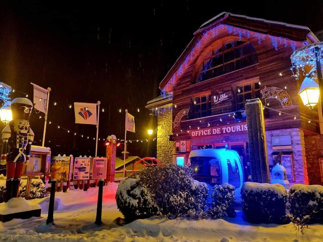 Hotel Plein Soleil Allos Exterior foto